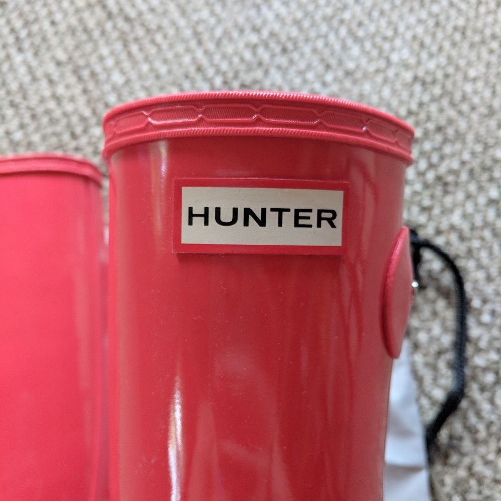 Hunter original gloss tall rain boot - Picture 3 of 5